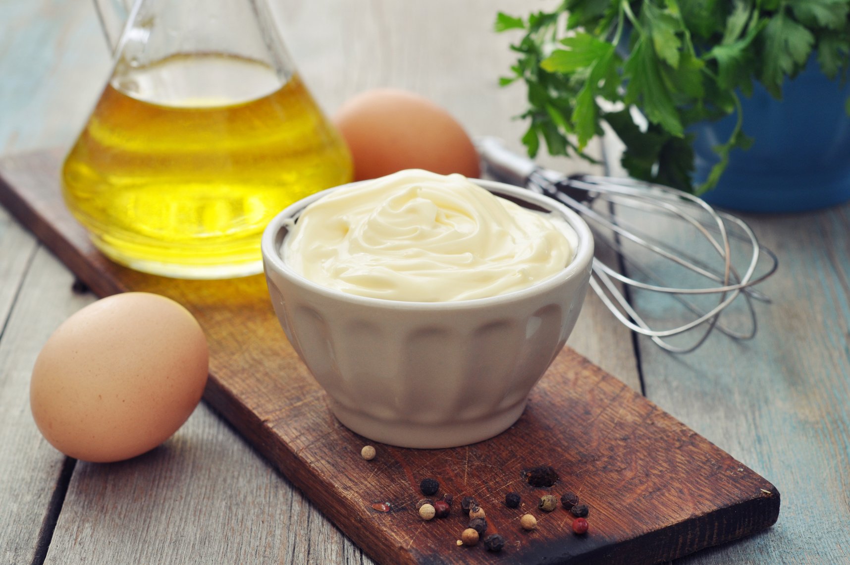 Homemade mayonnaise